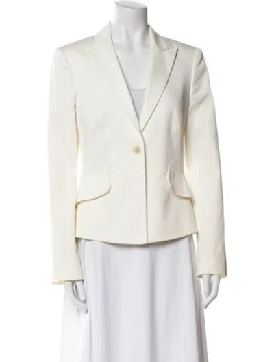 Pre-owned Alexander Mcqueen Blazer In Neutral