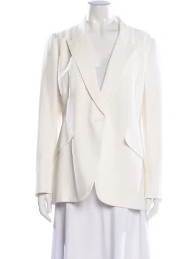 Pre-owned Alexander Mcqueen Blazer In Neutrals