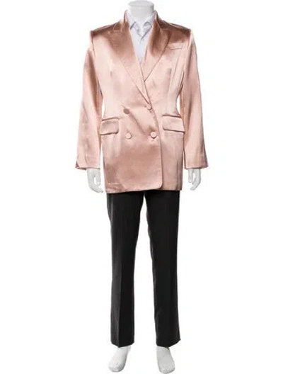 Pre-owned Alexander Mcqueen Blazer In Pink