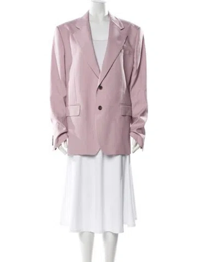 Pre-owned Alexander Mcqueen Blazer In Pink