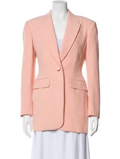 Pre-owned Alexander Mcqueen Blazer In Pink