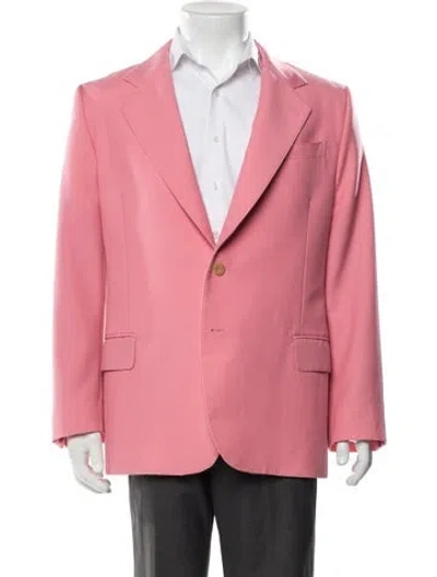 Pre-owned Alexander Mcqueen Blazer In Pink