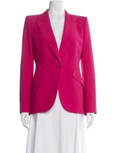 Pre-owned Alexander Mcqueen Blazer In Red