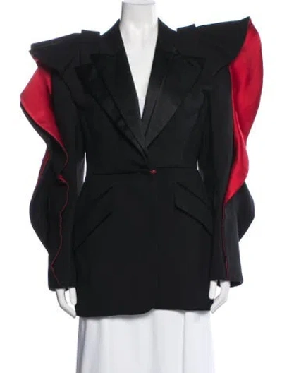 Pre-owned Alexander Mcqueen Blazer W/ Tags In Black