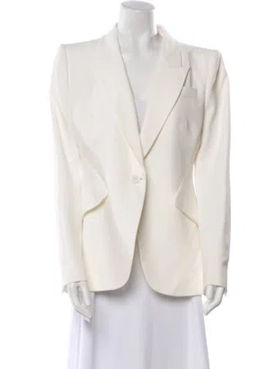Pre-owned Alexander Mcqueen Blazer W/ Tags In Neutral
