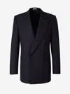 Alexander Mcqueen Blazer Wool Mohair