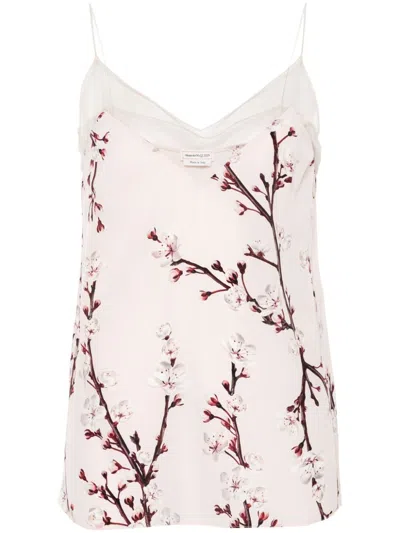ALEXANDER MCQUEEN BLOSSOM TANK TOP