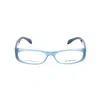 Alexander Mcqueen Blue Acetate Frames