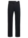 Alexander Mcqueen Cotton Chino Trousers In Blue