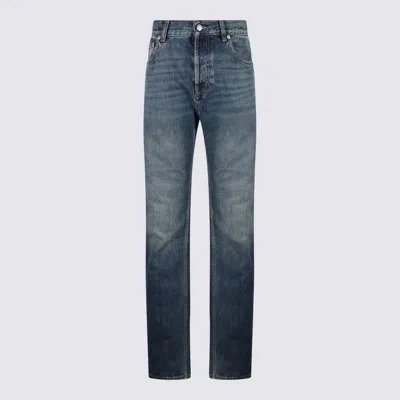 Alexander Mcqueen Blue Cotton Denim Jeans