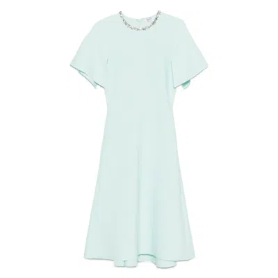 ALEXANDER MCQUEEN ALEXANDER MCQUEEN BLUE DRESSES - COCKTAIL & PARTY DRESSES WOMEN