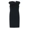 Alexander Mcqueen Tailored Pencil Midi Dress - Women's - Mohair/viscose/wool/acetatesilk In Black