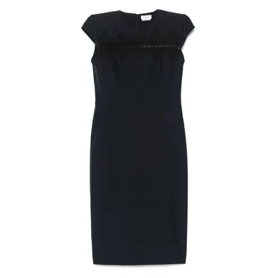 ALEXANDER MCQUEEN ALEXANDER MCQUEEN BLUE DRESSES - DAY DRESSES WOMEN