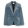 Alexander Mcqueen Tailored Denim Jacket