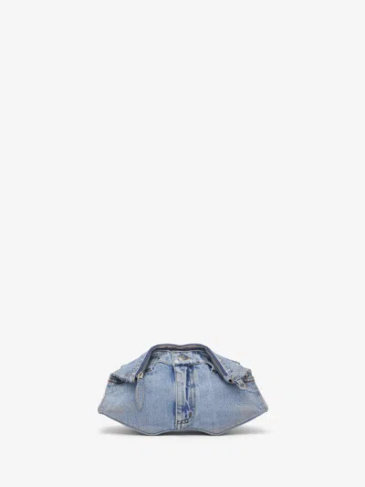 Alexander Mcqueen Blue In Washed Blue