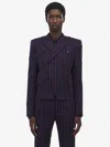 Alexander Mcqueen Boat Stripe Cropped Jacket