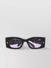 Alexander Mcqueen Bold Geometric Sunglasses With Uv Protection In Purple