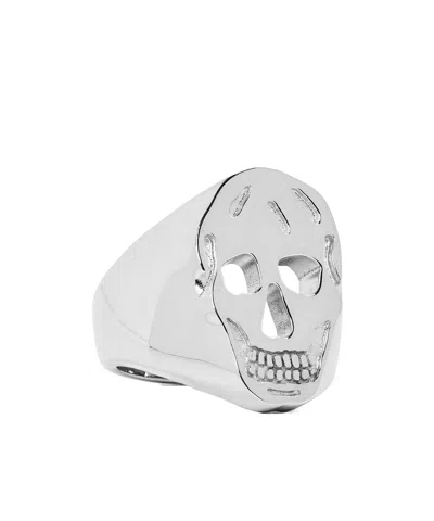 Alexander Mcqueen Bold Statement Ring In Green