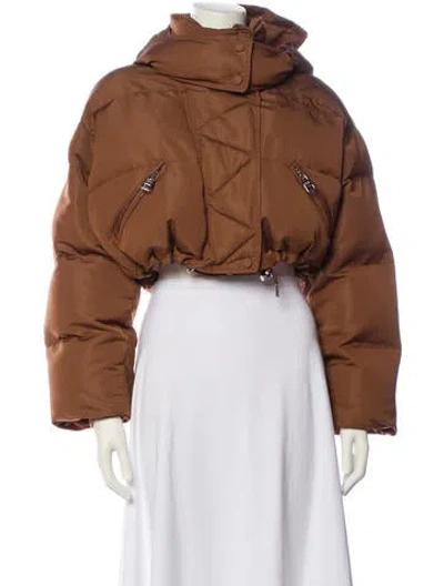 Pre-owned Alexander Mcqueen Bolero In Brown