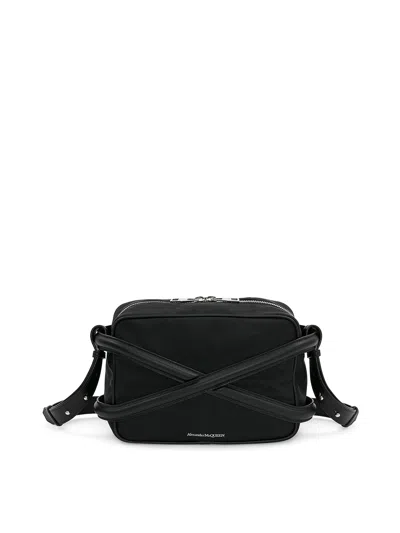 ALEXANDER MCQUEEN BOLSA BANDOLERA - NEGRO