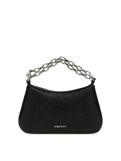 ALEXANDER MCQUEEN BOLSO SHOPPING - NEGRO