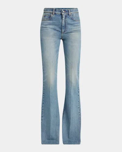 ALEXANDER MCQUEEN BOOT-CUT LEG DENIM PANTS