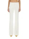 Alexander Mcqueen Pants In White Viscose In White