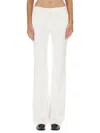 Alexander Mcqueen Pants In White Viscose In White