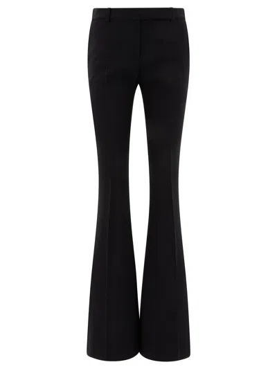 Alexander Mcqueen Bootcut Trousers Black