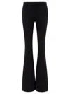 Alexander Mcqueen Bootcut Trousers In Black