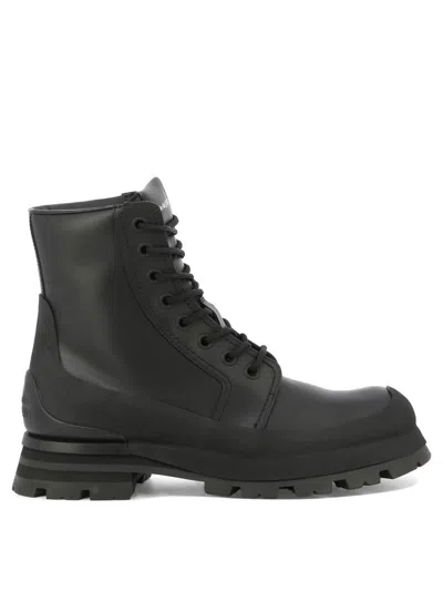 Alexander Mcqueen Boots In Black