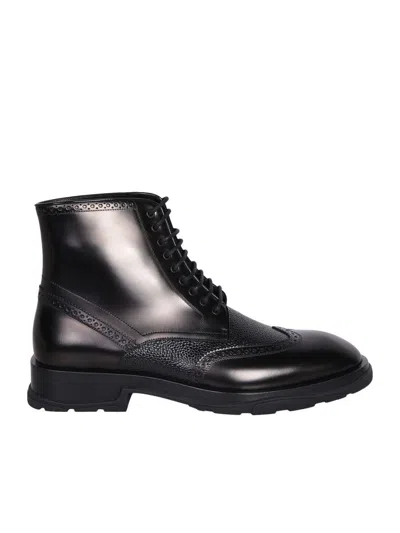 Alexander Mcqueen Boots In Black