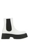 Alexander Mcqueen Multicolor Leather Boot