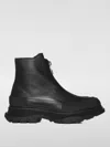Alexander Mcqueen Alexander Mc Queen Tread Slick Ankle Boots In Black