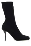 Alexander Mcqueen Alexander Mc Queen Black Boot With Heel In Black