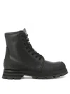 Alexander Mcqueen Alexander Mc Queen Wander Black Leather Boot In Black