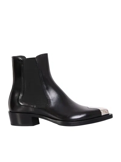 Alexander Mcqueen Boots In Black
