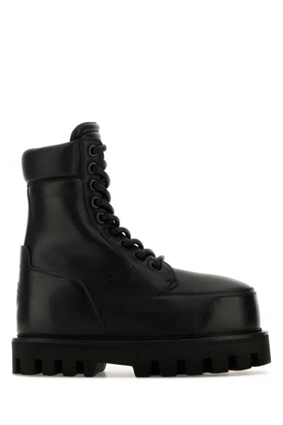 Alexander Mcqueen Boots In Black