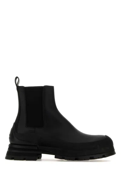 Alexander Mcqueen Boots In Black