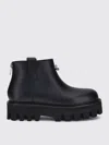 Alexander Mcqueen Zip-fastening Platform Ankle Boots In Black