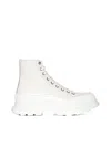 Alexander Mcqueen Boots In Vanil./of.w/va./sil
