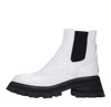 Alexander Mcqueen Boots White In Bianco Chiari E Naturali
