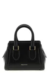 Alexander Mcqueen Borsa A Mano 'birdee' Mini In Black