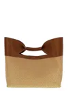 Alexander Mcqueen Bow Bag In Beige