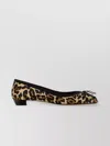 Alexander Mcqueen Armadillo 20 Leopard-print Ballet Flat