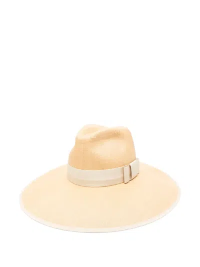 Alexander Mcqueen Bow-detailing Trilby In Multicolor