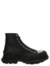 Alexander Mcqueen Men's Tread Slick Boot In Black
