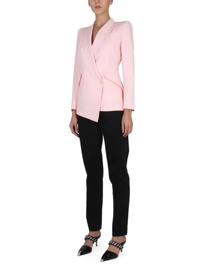 Alexander Mcqueen Boyfriend Cotton Jeans In Black