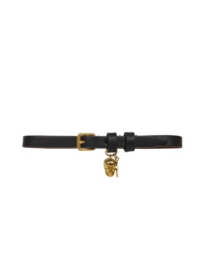 Alexander Mcqueen Bracelet In Black