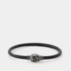 Alexander Mcqueen Skull Armband Schwarz In Black